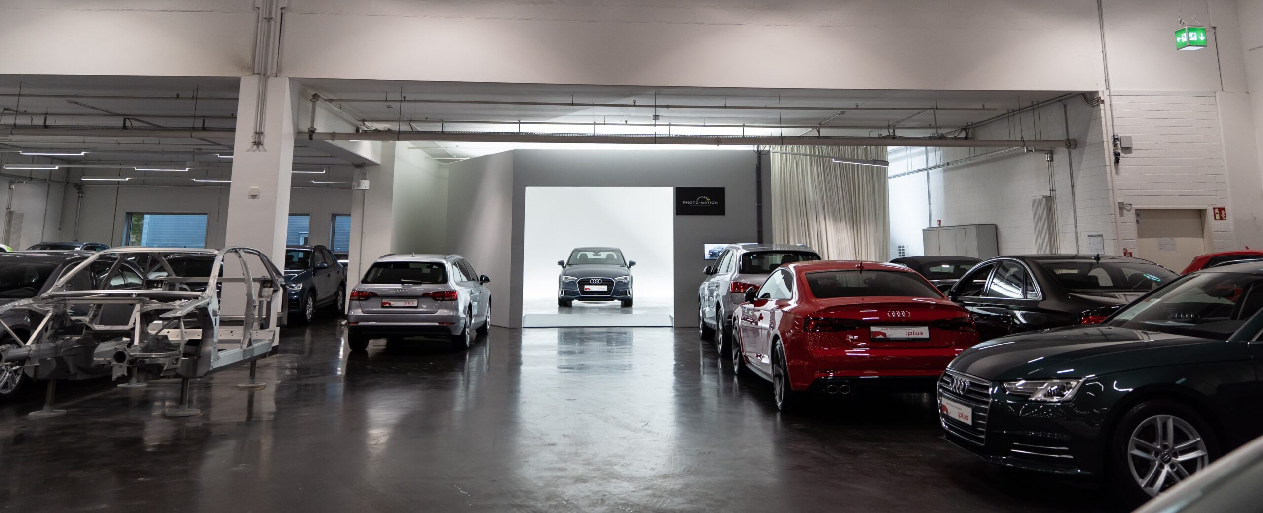 Car photography studio