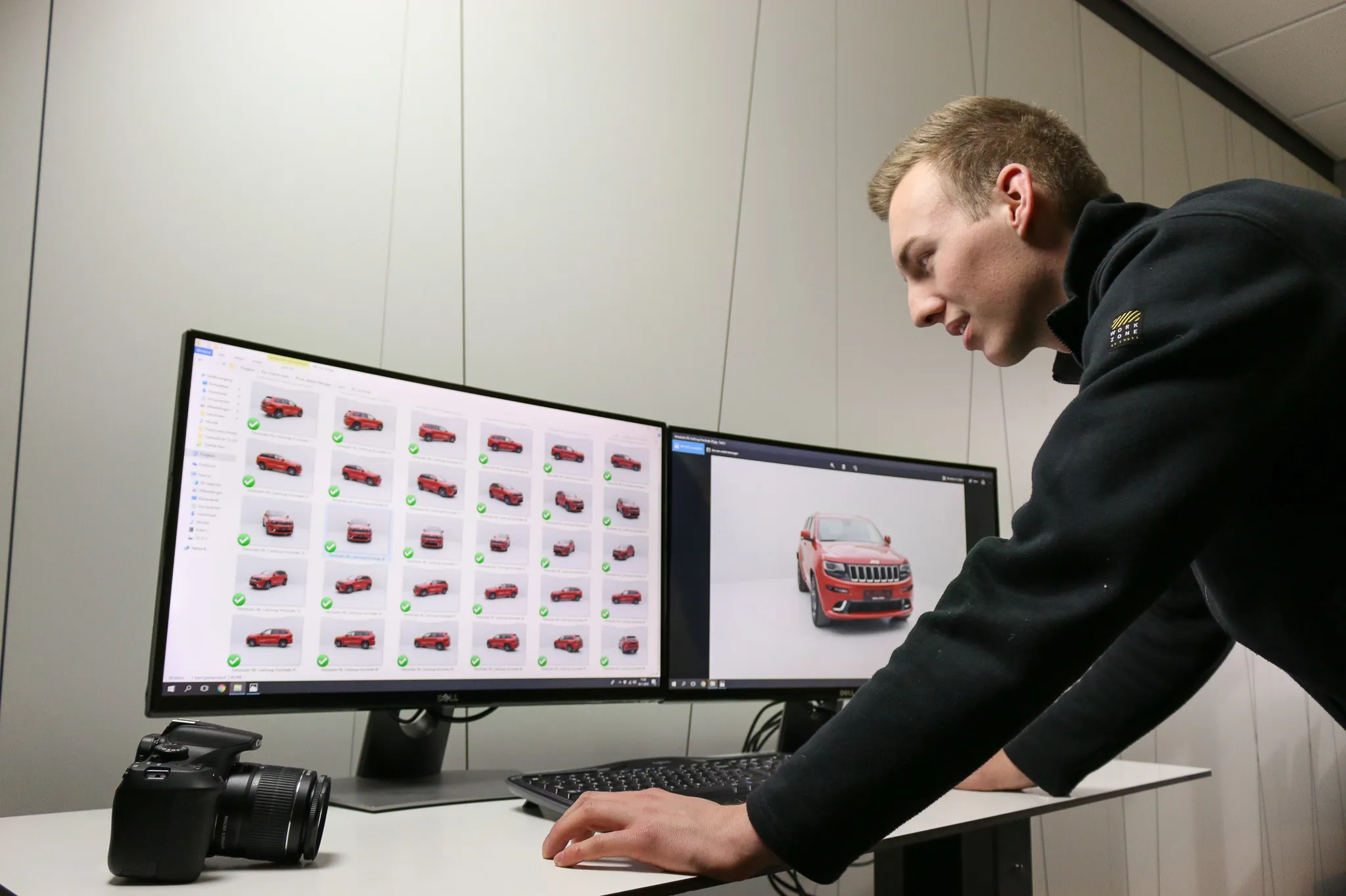 Grote fotostudio software