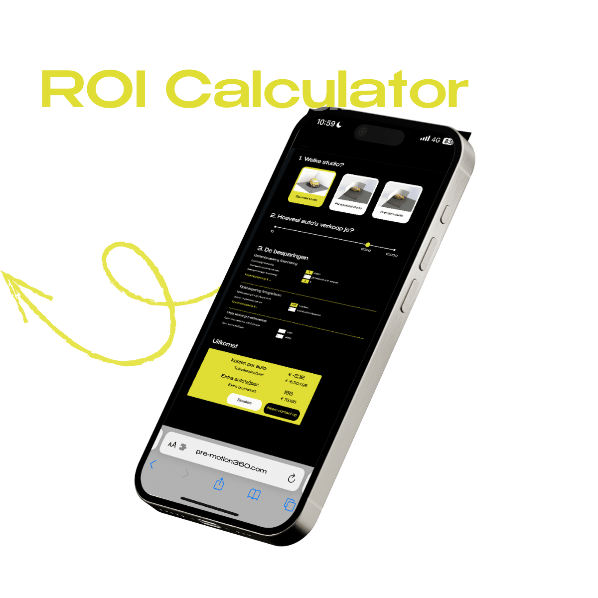 Pre-Motion Fotostudio ROI Calculator